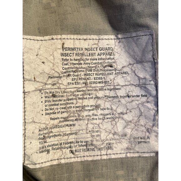 Military Digital Camo Jacket With Velcro Closures 39R - Picture 10 of 12